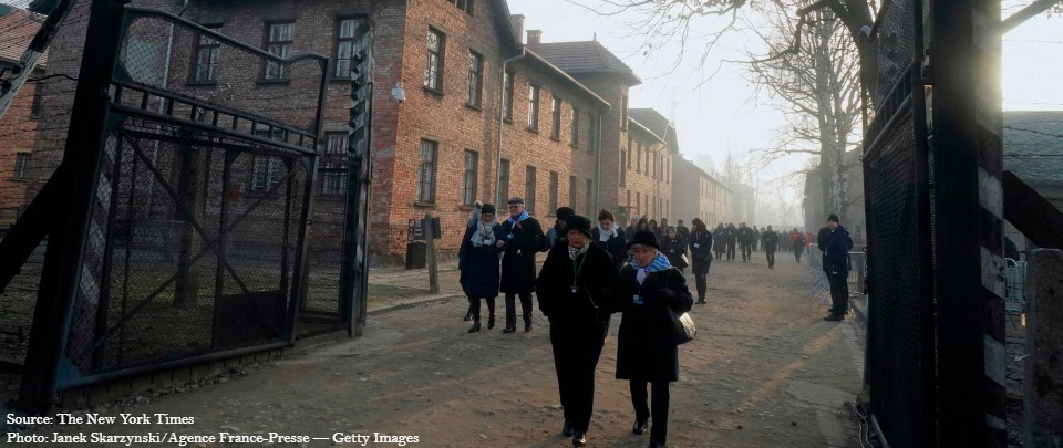 Lest We Forget - the 75th anniversary of the liberation of Auschwitz
