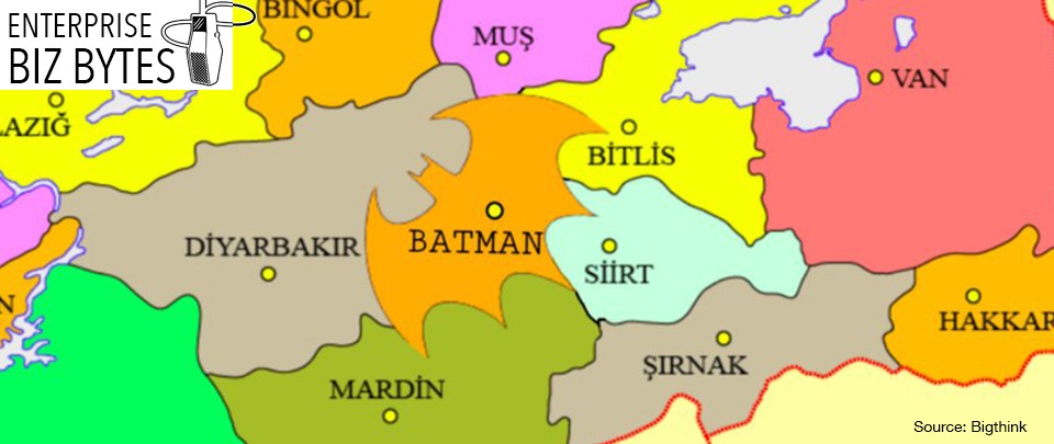 Turkish Province Wants Its Borders To Look Like The Batman Logo