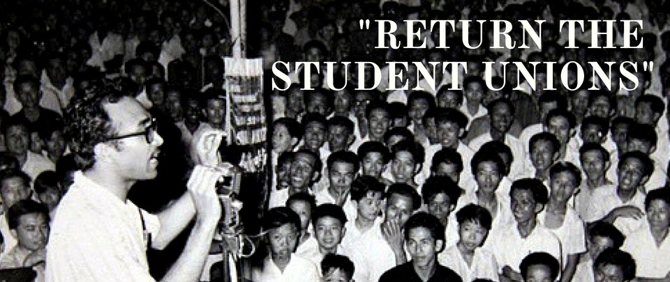 Call for the Return of Student Unions