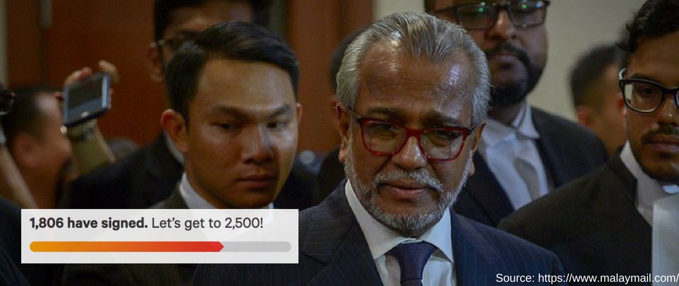Najib Seeking to Disqualify AG
