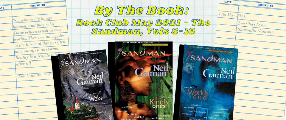 By the Book: Book Club May 2021 - The Sandman, Vols 8-10