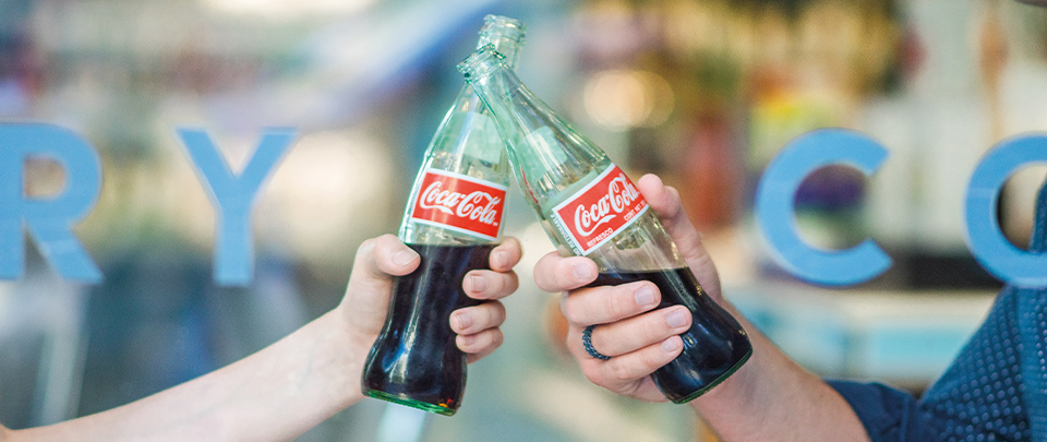 Coca-Cola Experiments with Paper Bottles