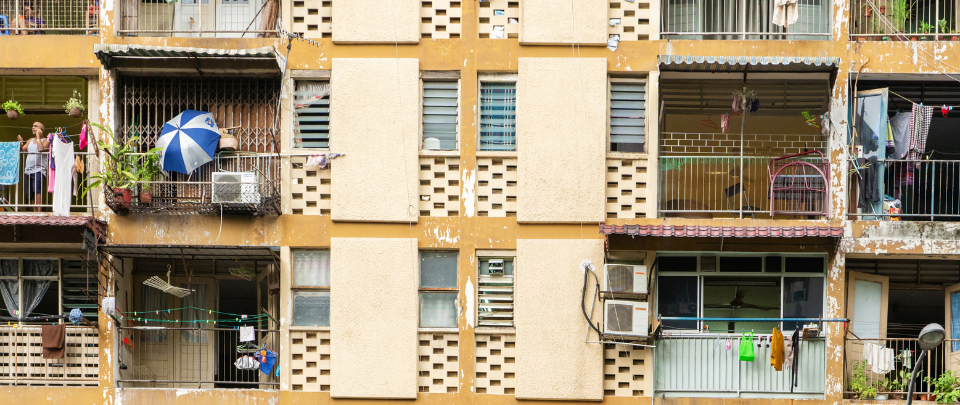 Face Lift For Old Flats In KL