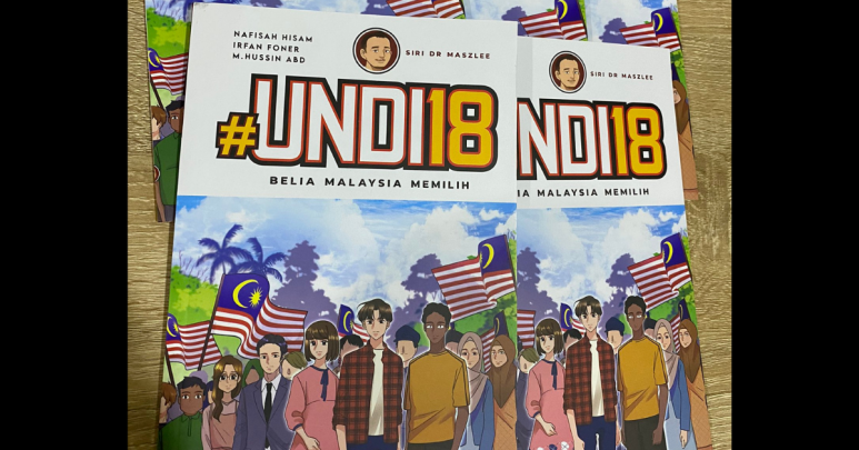 Popek Popek Parlimen: #Undi18 Comic Book To Promote Voting