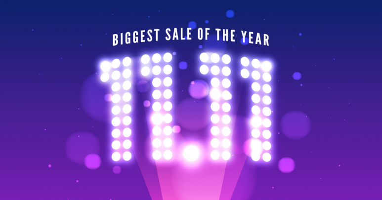 Today on Twitter: Time for the 11.11 Sale!
