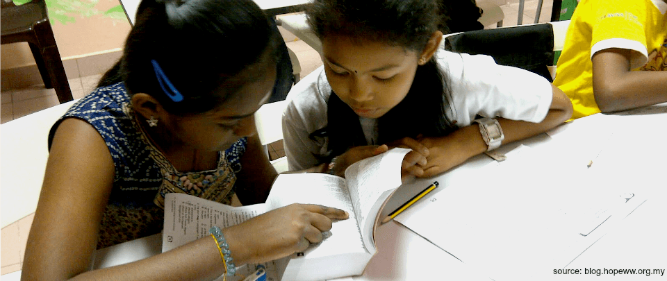 Improving English Literacy Among Underprivileged Children