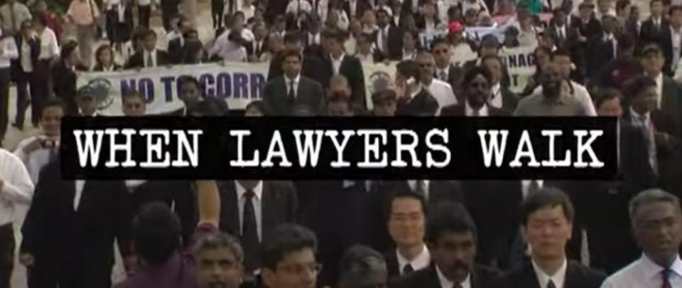 Stay Home & Watch: When Lawyers Walk