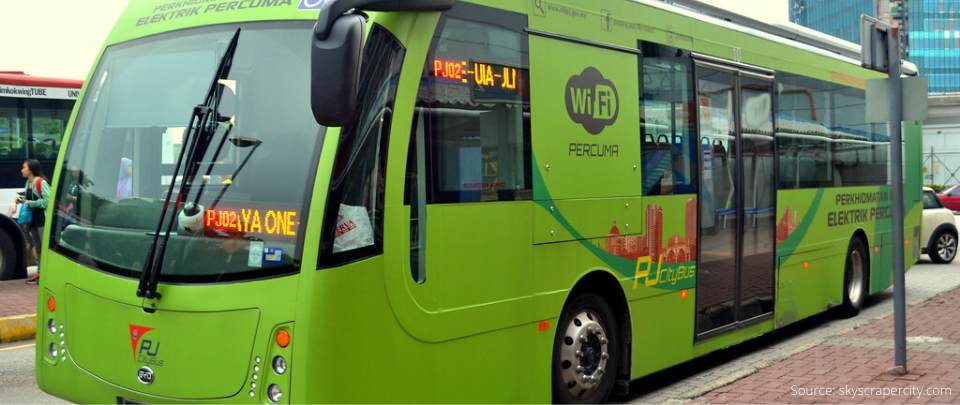 100 Public Buses To Lower Carbon Footprint 