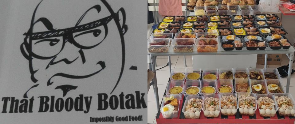 That Bloody Botak Distributes Food to the Needy